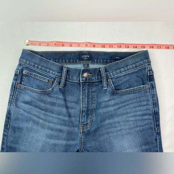 J. Crew Blue Slim Jeans with Classic Fit Size 32 X 34